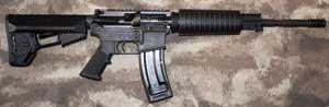 Colt AR15 mated with CMMG Sierra .22lr Upper