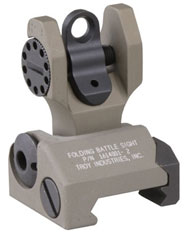 TROY REAR FOLDING BATTLESIGHT FDE